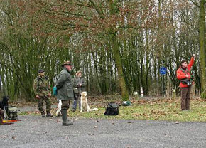 Artemis Jachttrainingen cursus jachthond dummy apport zwemmen